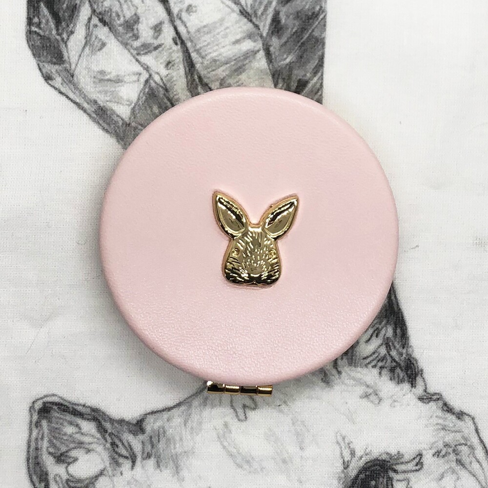 ♡ Olivia Burton ♡ Bunny Compact Mirror - Blossom & Gold
